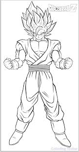 Check out 20 dragon ball z coloring pages to print featuring characters in different poses below. Free Printable Dragon Ball Z Coloring Pages Coloring And Drawing