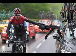 Chris froome admitted he is lucky to be alive after speaking for the first chris froome could retrospectively become britain's first grand tour winner as he recovers from. Chris Froome Crash 2019 Criterium Du Dauphine Stage 4 Youtube