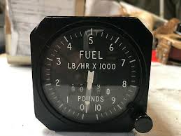 aircraft fuel flow meter indicator ex