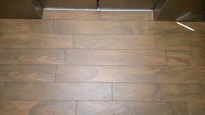grout joint offsets and wood plank tile