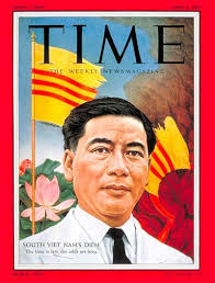 South Vietnam's President Ngo Dinh Diem on the cover of Time magazine.  1955. [400x527] : PropagandaPosters