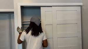 how to install a sliding closet door