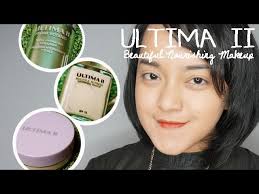 ultima ii beautiful nutrient makeup