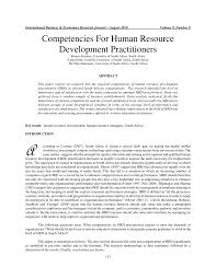 Human Resource Development  HRD  is the bodies of knowledge and the applied  processes used to improve workplace performance and individual learning in  SlideShare