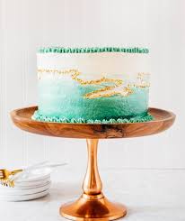 Mint Chocolate Kintsugi Cake