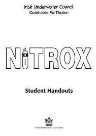 nitrox handout qxd redbrick