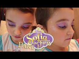 sofia the first inspired makeup