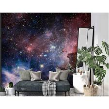 3d Universe Galaxy Star Wall Mural