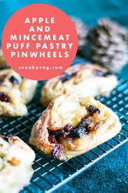 easy puff pastry apple and mincemeat