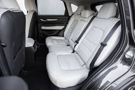 Customers can select from one of three interior packages, including pure white or black leather, or black fabric*. 2017 Mazda Cx 5 Interior Review Premiumish