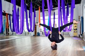 aerial yoga indoor workouts