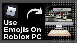 how to use emojis on roblox pc new