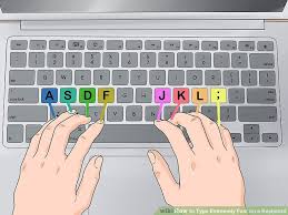 How To Type Extremely Fast On A Keyboard With Pictures