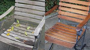 renovate wooden garden furniture with