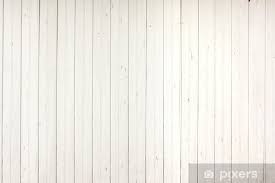 Wall Mural White Wood Planks Panel