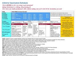 30 Free Immunization Vaccination Schedule Charts Word Pdf