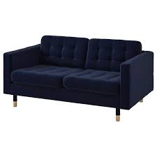 Dark Blue Sofas On
