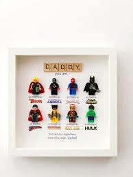 dad superhero frame father s day gift