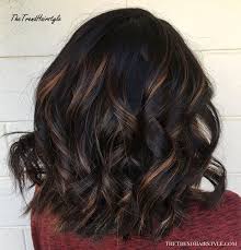 Our next idea features warm highlights. Shimmering Light Brown Highlights 60 Hairstyles Featuring Dark Brown Hair With Highlights The Trending Hairstyle