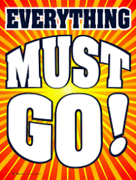 Image result for everything must go gif
