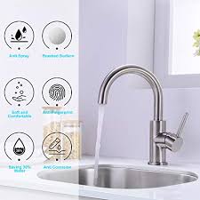 Most vanities need a faucet. Crea Bar Sink Faucet Bathroom Kitchen Faucet Brushed Nickel Single Hole Stainless Steel Delta Pre Wet Small Mini Restroom Bath Utility Marine Faucet Farmhouse Vanity Lavatory Faucets Outdoor Pricepulse