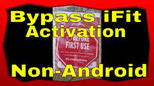 byp ifit activation on a new icon