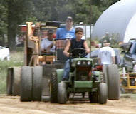 garden tractor pulling garden tractor
