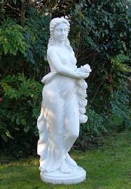 Enigma Iris Marble Resin Statue Garden