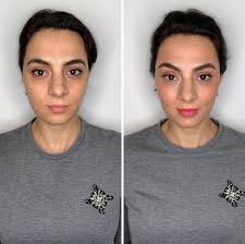 how women do their own makeup vs how a