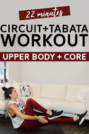 bodyweight circuit tabata workout