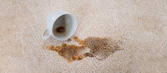 remove coffee stains from a wool carpet