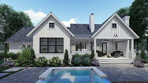 Home plans with pools, see pictures of swimming pool areas. Craftsman House Plans Craftsman Style House Floor Plans