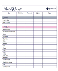 32 Free Budget Forms