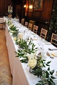 top table flowers wedding table