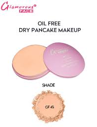 glamorous face dry pancake oil free