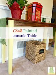 Annie Sloan Chalk Paint Console Table