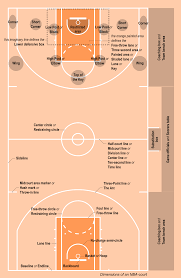 Basketball Court Dimensions Guide Australia Fiba Nba