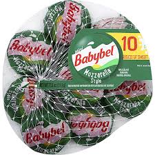 babybel semisoft cheeses 10 ea