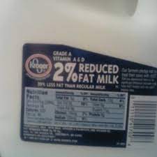calories in 1 2 cup of milk 2 lowfat