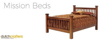 Mission Amish Beds Handcrafted In
