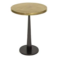 Ols Round Side Table With Top In