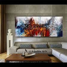 Abstract Painting Large Modern Wall Art