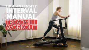 high intensity manual treadmill