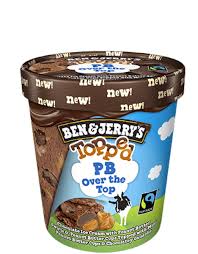 ben jerry s ice cream pb over the