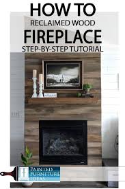Diy Reclaimed Fireplace Tutorial