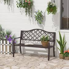 Outsunny Outdoor Garden Bench Antique