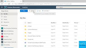 upload files and folders to onedrive