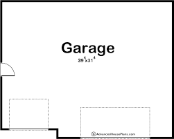 3 Car Craftsman Garage Plan Hammond