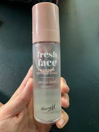 fresh face fixation setting spray
