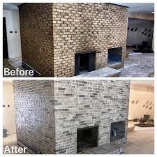 Brick Staining Brick House Exterior